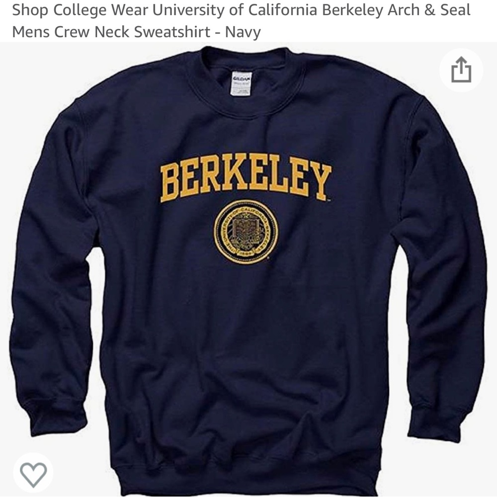 UC Berkeley sweatshirt